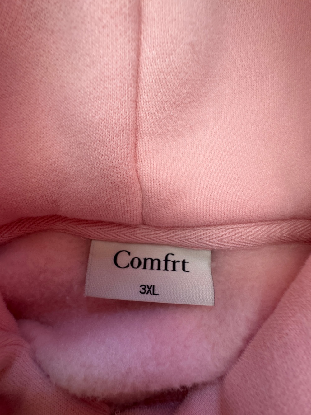 Comfrt Collection Pastel Edition Pink Hoodie & Jogger Set - unisex Sz 3XL - Picture 8 of 16
